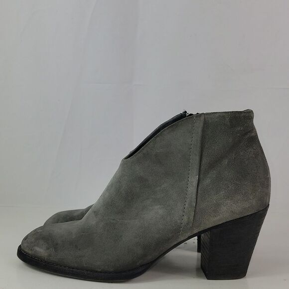 Paul Green Delgado Suede Leather Women's Ankle Boots - Picture 5 of 14